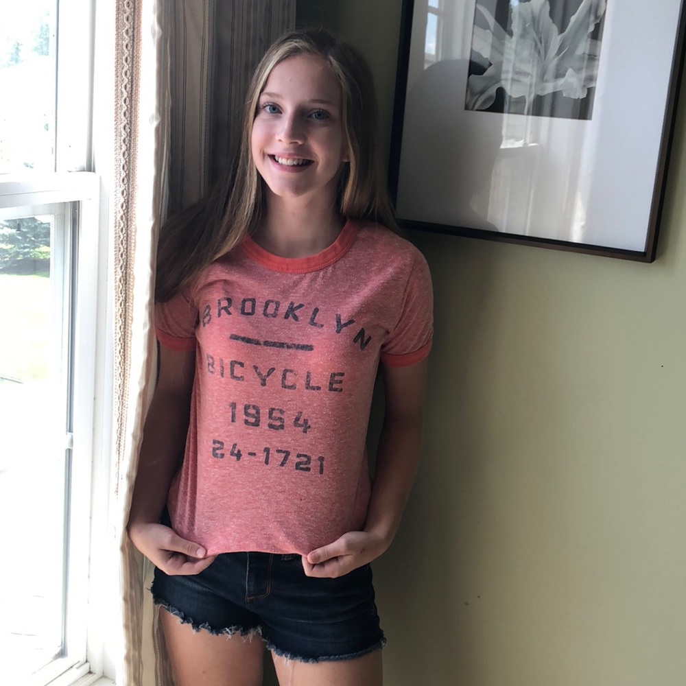 Vintage Brooklyn bicycle shirt